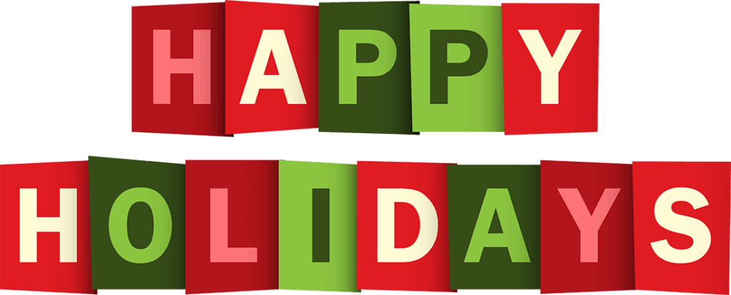 happy holidays png file